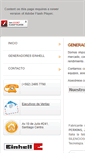 Mobile Screenshot of generadorelectrico.cl
